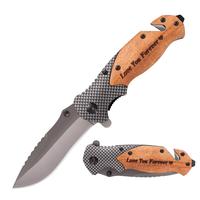 EDC multifunctional outdoor folding pocket knife - sharp blade, ABS handle, suitable for outdoor/fishing/camping, suitable fo...