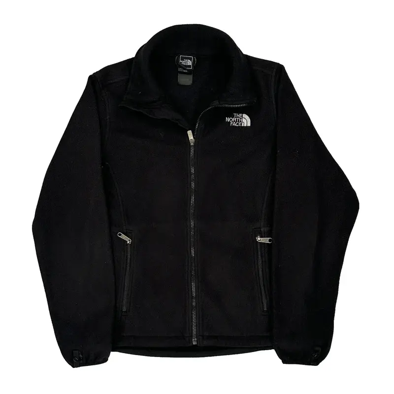 The North Face Fleece Jacket - Medium Black Polyester