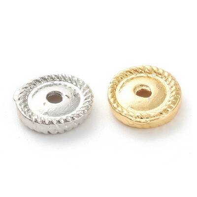 Rack Plating Alloy Spacer Beads