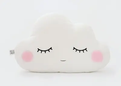 Cloud Pillow (9 colors) with Pink Cheeks