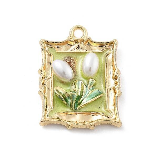 Alloy Enamel Pendants