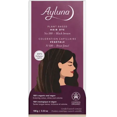 Ayluna Vegetable Dye Black Brown nr.100 100 g