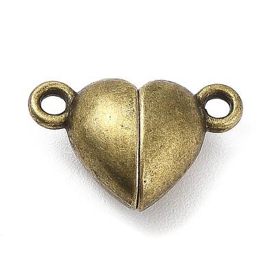 Brass Magnetic Clasps with Loops