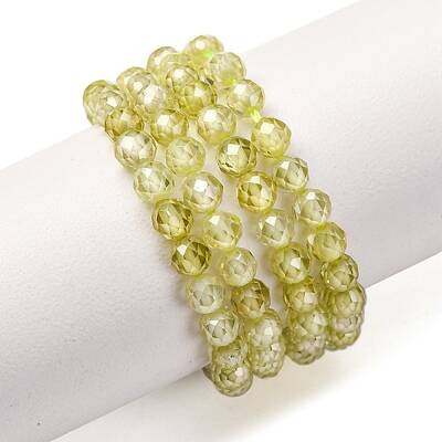 Cubic Zirconia Beads Strands