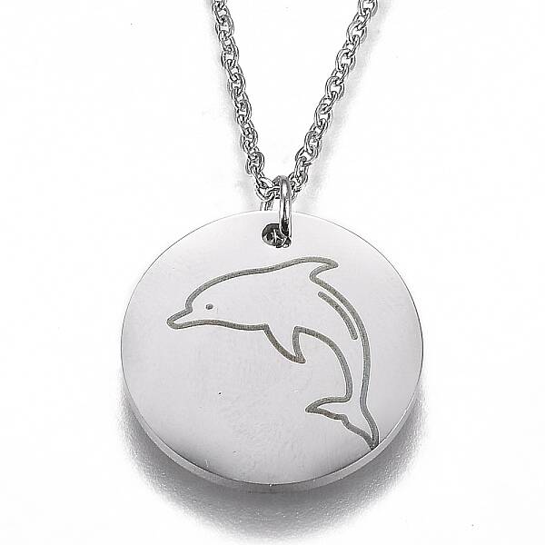 Non-Tarnish 304 Stainless Steel Pendant Necklaces