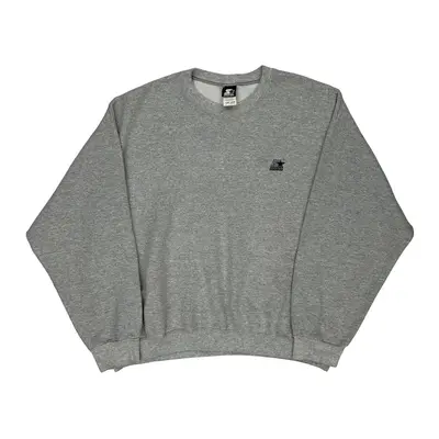 Starter Sweatshirt - XL Grey Cotton Blend