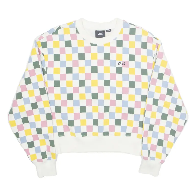 VANS Cropped Womens Sweatshirt Cream XS