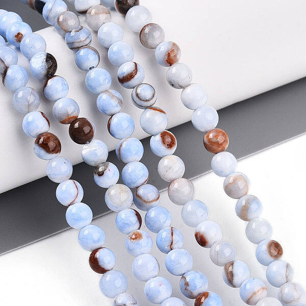Natural Persian Jade Beads Strands