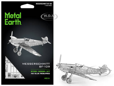 Model Kit Messerschmitt BF-109 Fighter Aircraft \