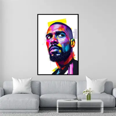 Multicolor Majesty - Abstract Face