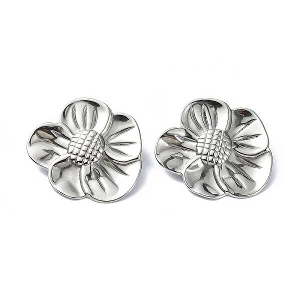 Non-Tarnish 304 Stainless Steel Stud Earrings