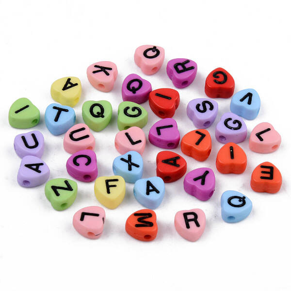 Opaque Acrylic Enamel Beads