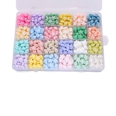 24 Grids 24 Colors Wax Granule Set
