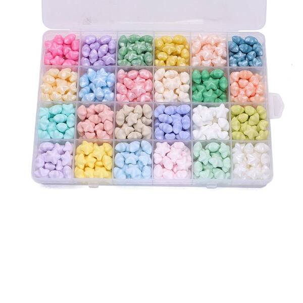 24 Grids 24 Colors Wax Granule Set