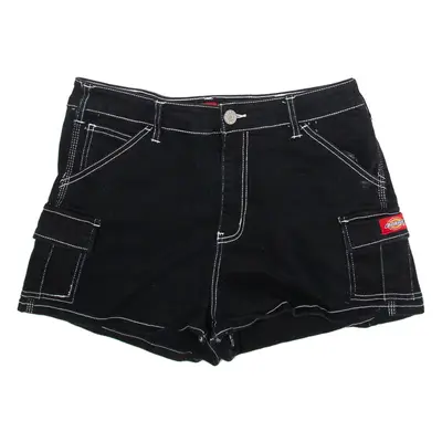 DICKIES Womens Denim Shorts Black M W31