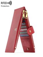 Women's Long Wallet, Casual Zipper Rfid Blocking Bifold Durable Wallet,   Girls Birthday Gift, Multi Card Slot Summer 2025 Wa...