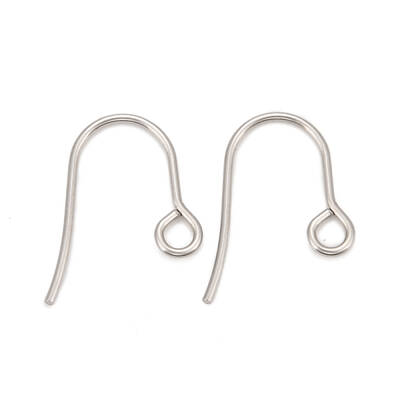 Tarnish Resistant 316 Surgical Stainless Steel Earring Hooks