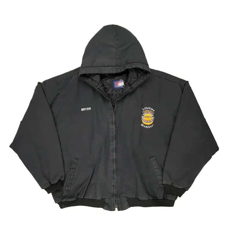 Lifetime Member Asw Jackets Jacket - 4XL Black Polyester | Size: xxxx-large