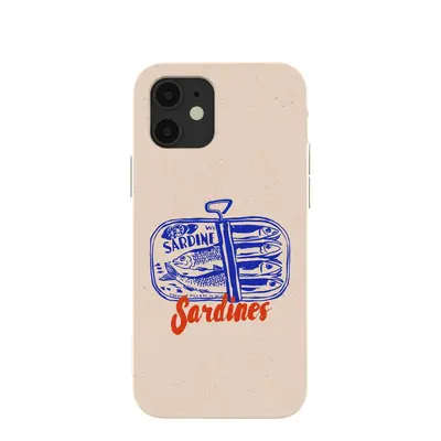 Seashell Sardines iPhone 12/ iPhone 12 Pro Case