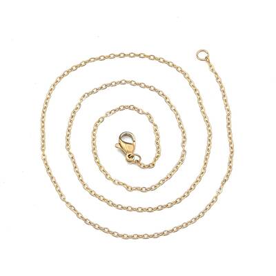 304 Stainless Steel Cable Chains Necklace for Men Women