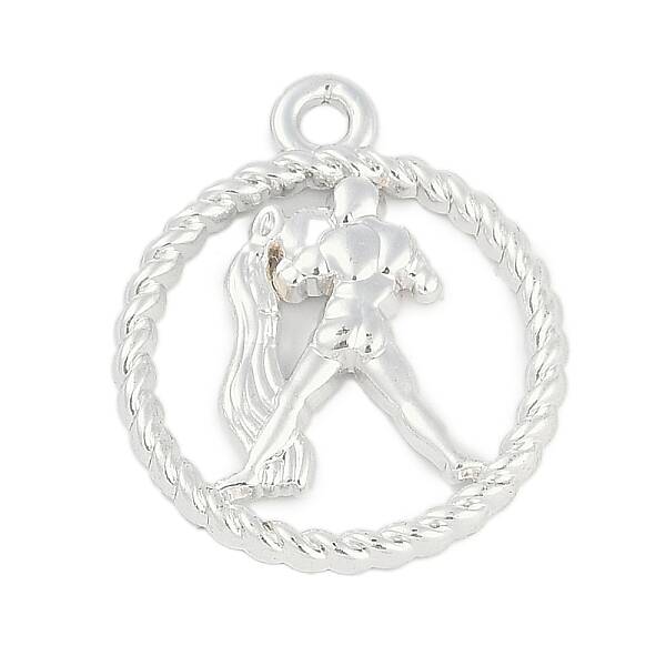 Twelve Constellations Alloy Pendants
