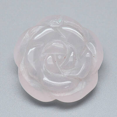 Natural Rose Quartz Pendants