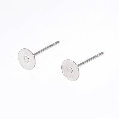 Non-Tarnish 304 Stainless Steel Stud Earring Findings