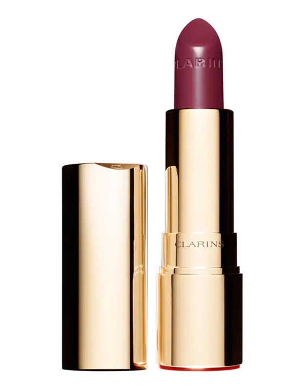 Clarins Joli Rouge Velvet Rossetto in crema a lunga tenuta 744 Prugna tenue 35 g