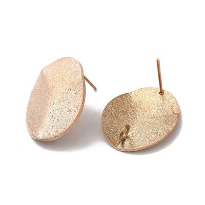 Ion Plating(IP) 304 Stainless Steel Stud Earrings Findings