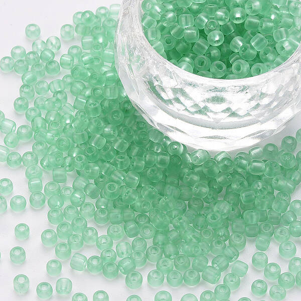 8/0 Transparent Glass Seed Beads