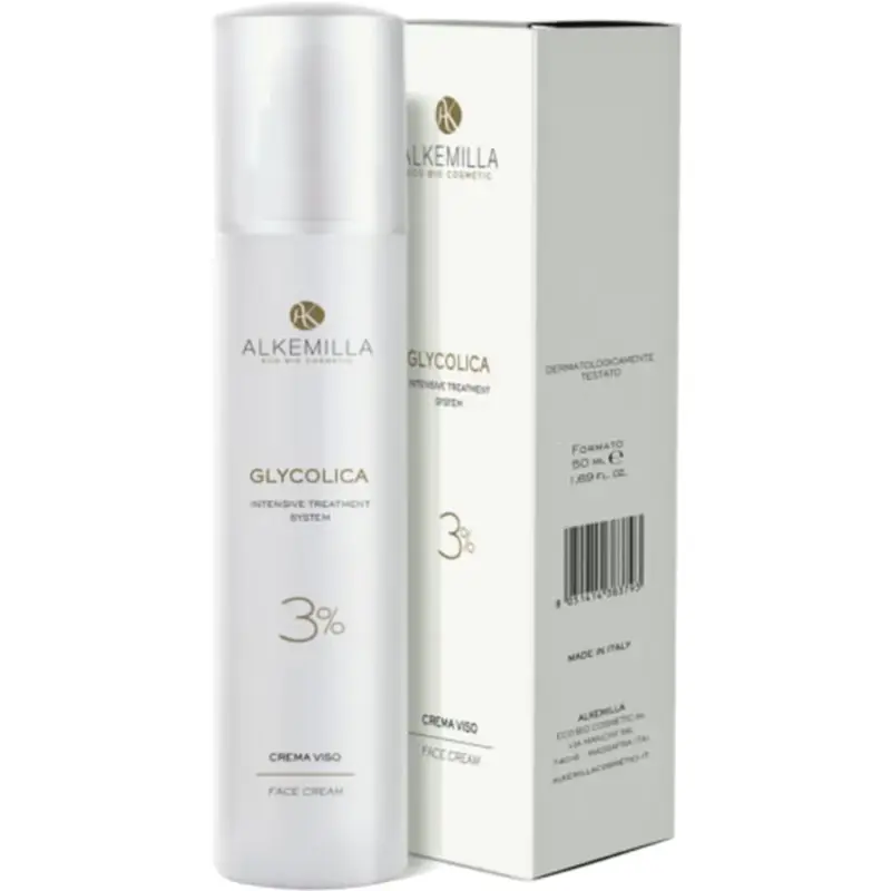 Alkemilla eco bio cosmetic Glycolic Face Cream 3% 50 ml