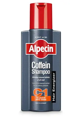 Alpecin C1 Energizing Caffeine Shampoo for Men Stimulating Hair Growth 250ml