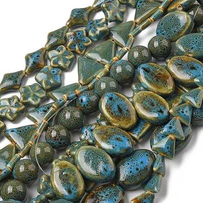 Handmade Porcelain Beads Strands