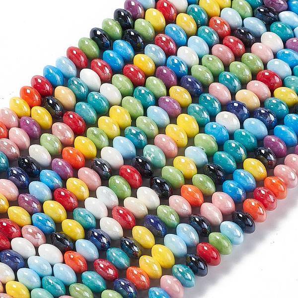 Pearlized Porcelain Beads Strands