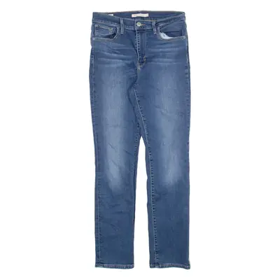 LEVI'S 724 Big E Womens Jeans Blue Slim Straight W29 L30