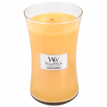 Woodwick Seaside Mimosa Vase (sea mimosa) - Scented candle - 275.0 g