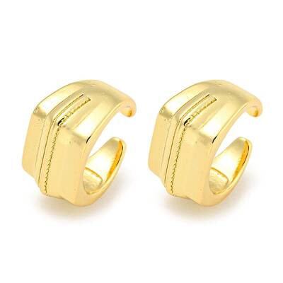 Brass Cuff Earrings for Women