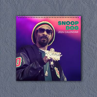 Snoop Dogg Calendar 2025, Celebrity Calendar, Snoop Dogg 2025 Wall Calendar