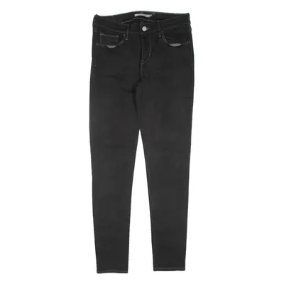 LEVI'S 710 Super Skinny Womens Jeans Black Regular Skinny W30 L30
