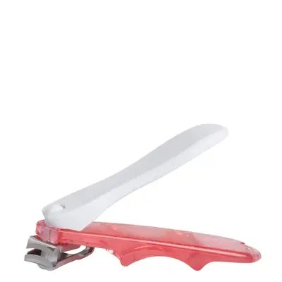 Vitry Transparent Plexi Pink Manicure Nail Clipper