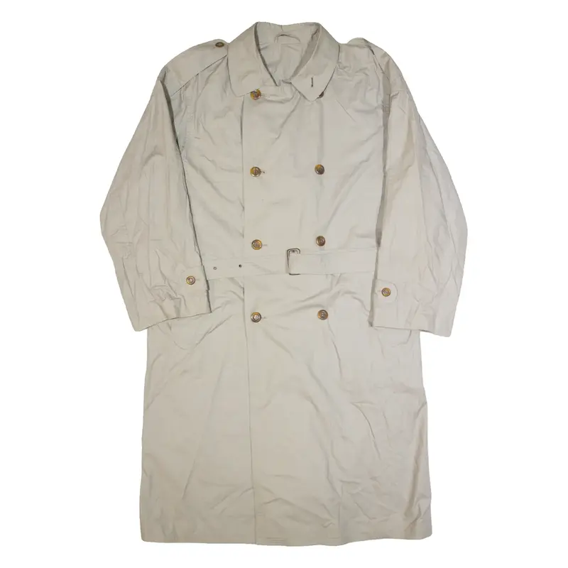 STRELLSON Belted Mens Trench Coat Grey XL