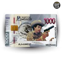 Chalino Sánchez Card Sticker – Full Cover Vinyl Skin for Debit/Credit Cards – Mexican Regional Music Legend