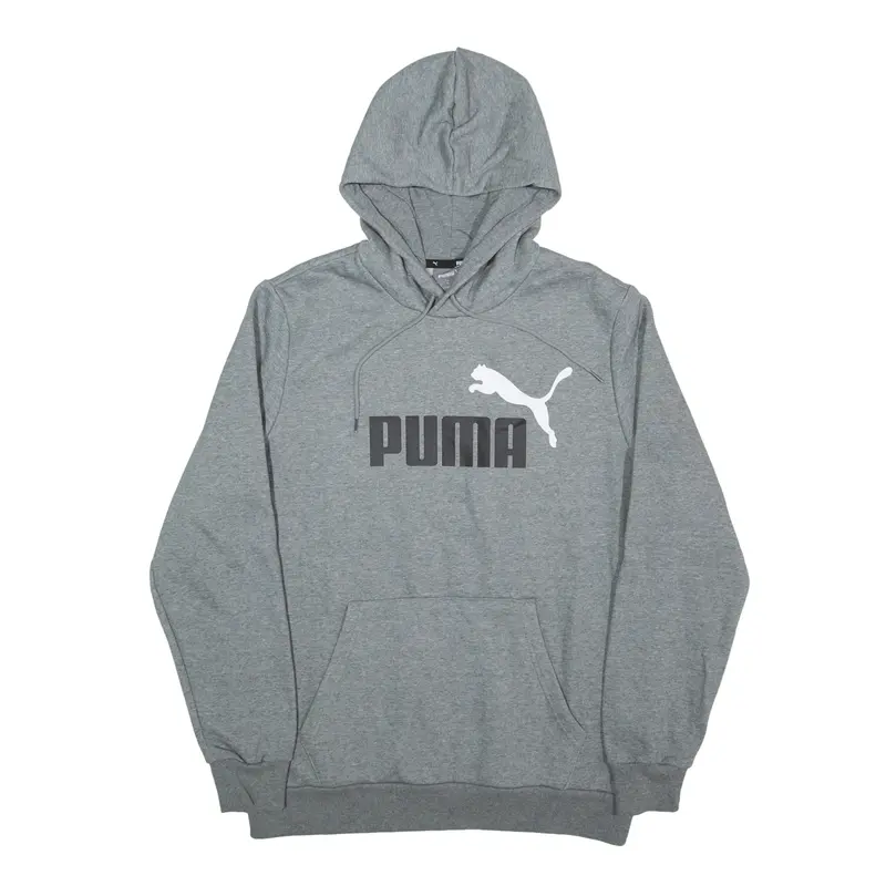 PUMA Hoodie Grey Pullover Mens M