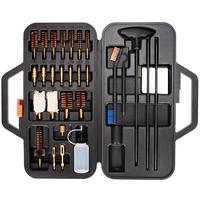 Universal Cleaning Kit Elite Edition for .22 .357/9MM .30 .40 .45 .243 .270 12GA 20GA All Calibers and Portable Brass Brush w...