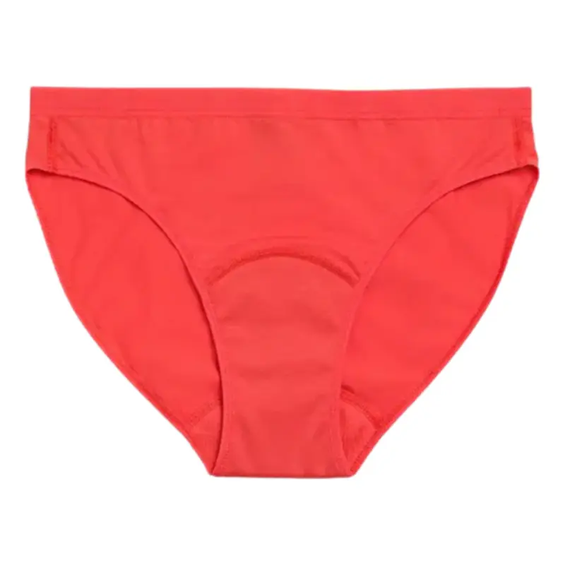 Imse Teen Bikini Light Red Period Panties - Heavy Flow, M