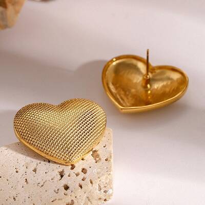 304 Stainless Steel Stud Earrings