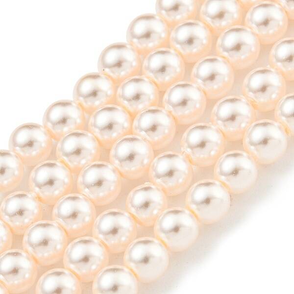 Glass Pearl Beads Strands