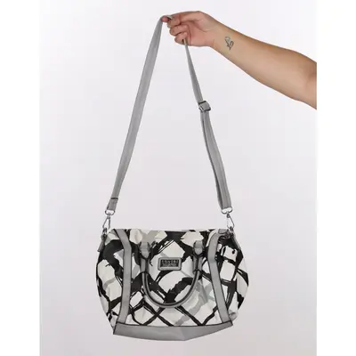 Collection Coveri Crossbody Bag - No Size Black & White Leather