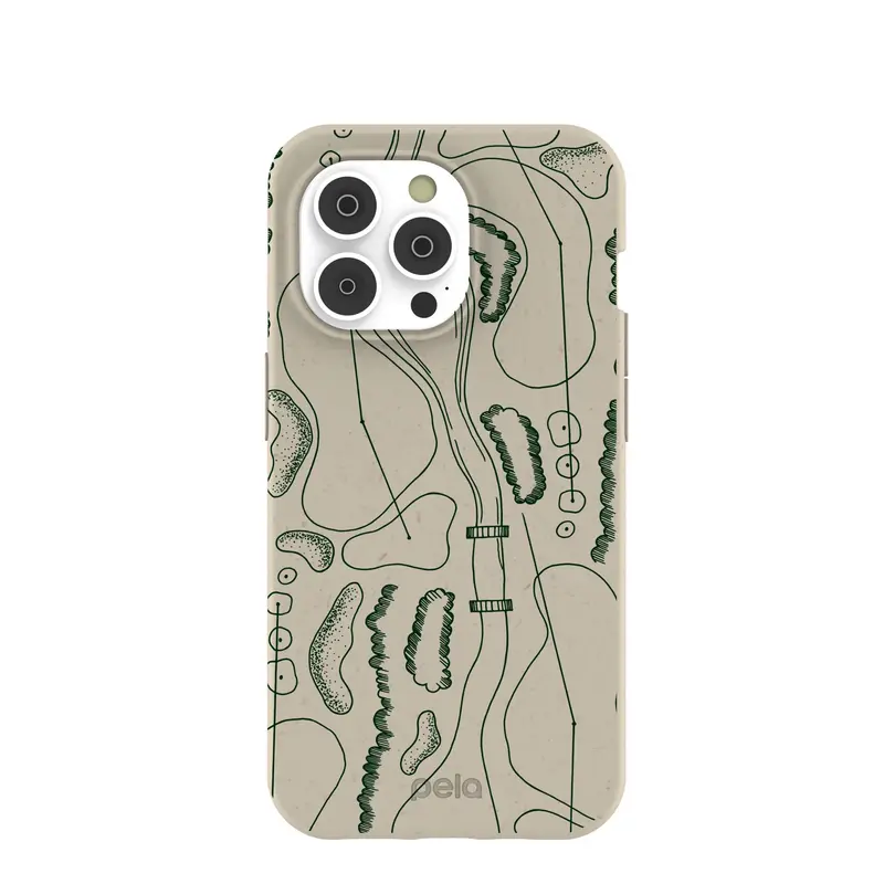 London Fog Golf Course iPhone 14 Pro Case