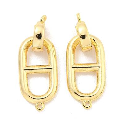 Brass Fold Over Clasps